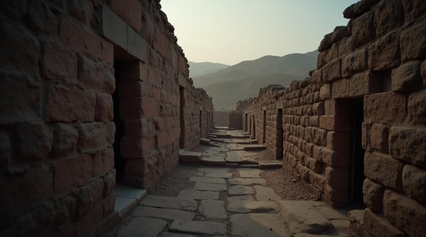 Haunted places in the world: Bhangarh Fort ruins in India at dusk