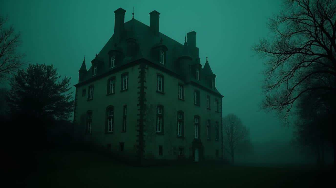 Haunted places in the world: Chateau de Brissac haunted French castle at night