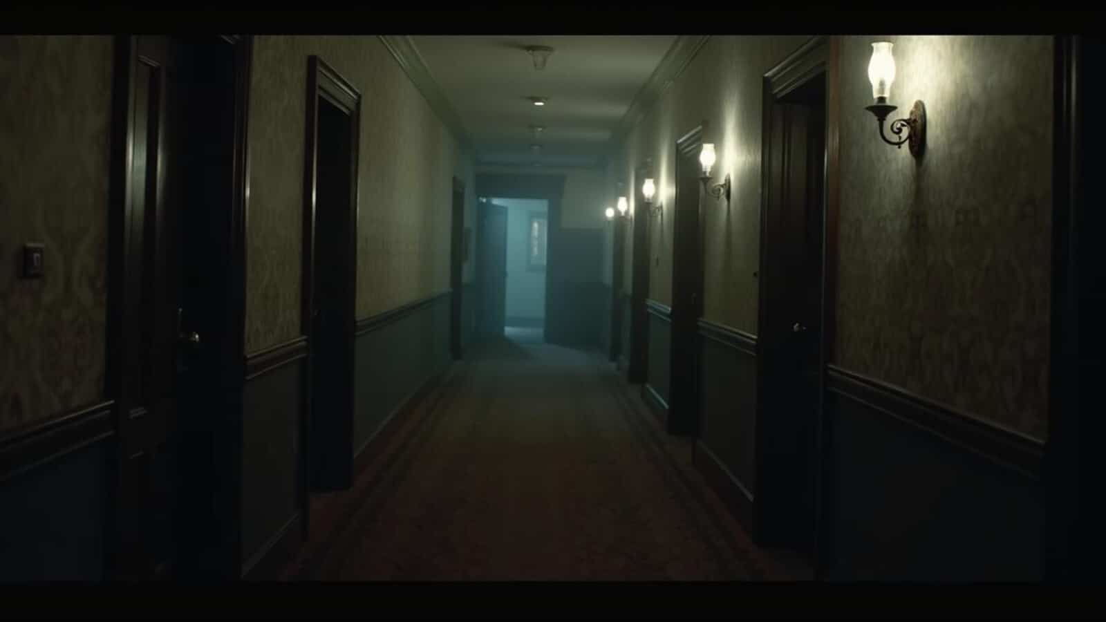 Most haunted places in Florida old courthouse hallway with ghost story mood